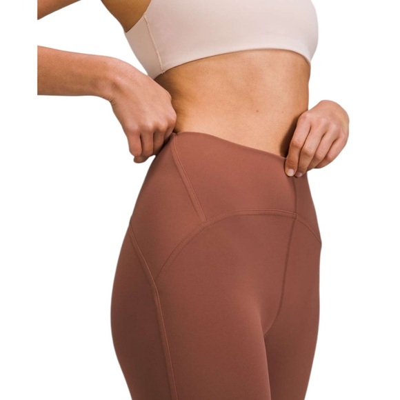 LULULEMON ATHLETICA Women’s InStill High-Rise Brown Leggings - Picture 1 of 15